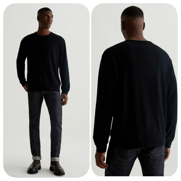 NWOT AG Adriano Goldschmied Wesley Pullover

Relaxed Crew Neck Pullover Sz L - Picture 1 of 8